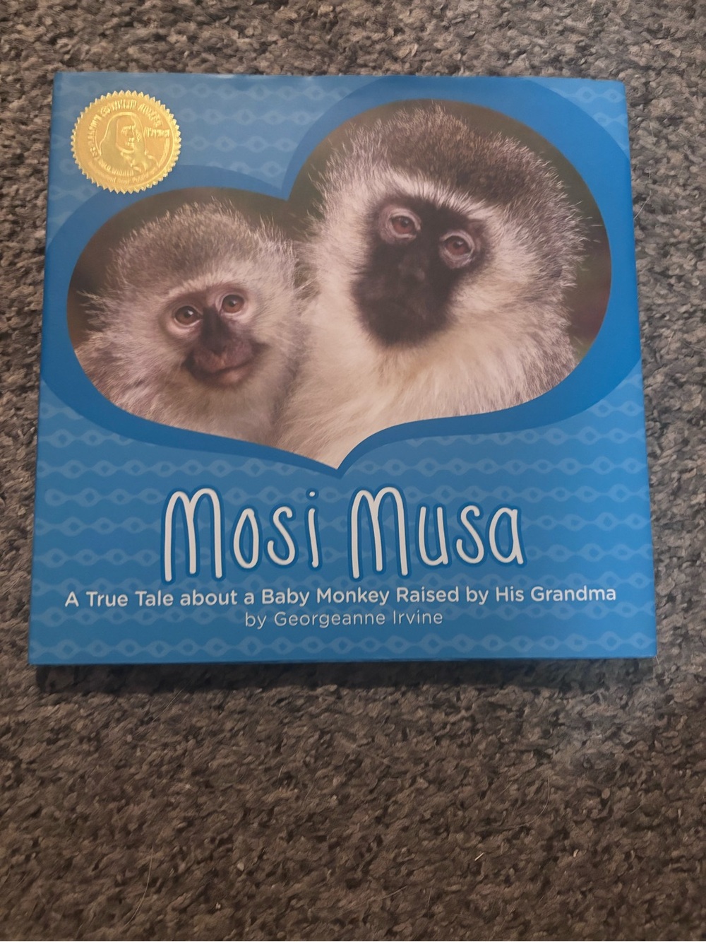 Mosi Musa Children's Picture Book - Blue Cover
